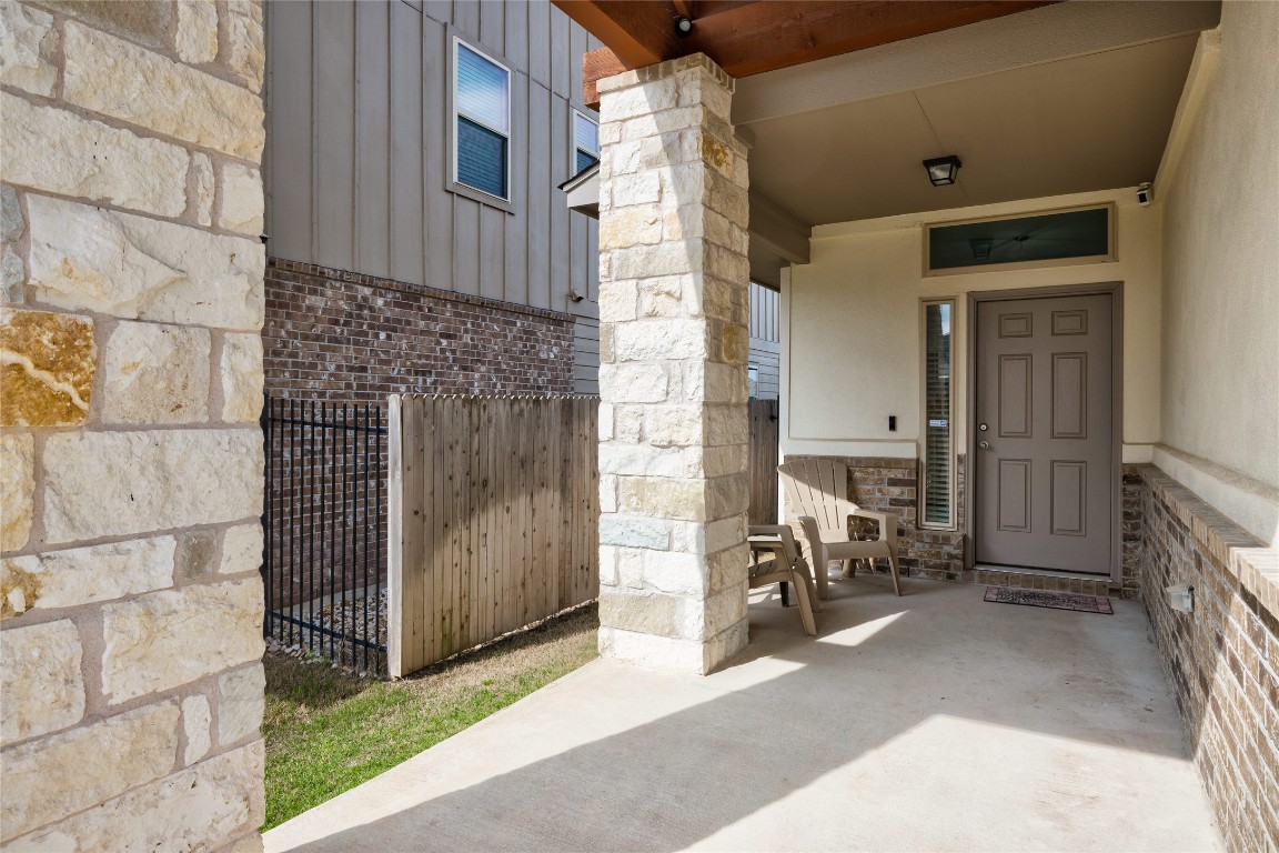 128 Shearwater Lane Leander, TX 78641 - Photo 4 of 30 a view of front door of house