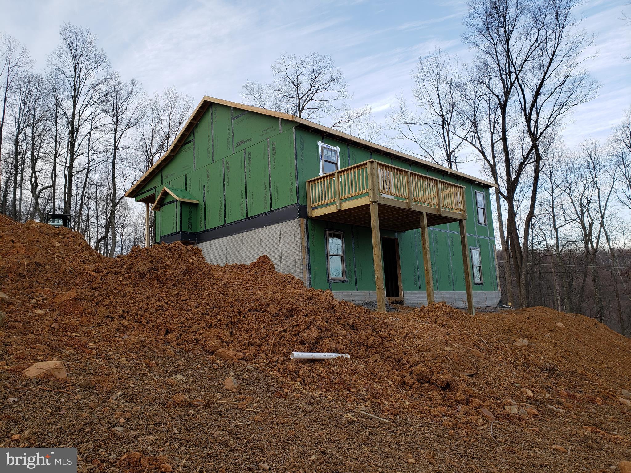 174 Heim-Jones Road Linden, VA 22642 - Photo 2 of 4 Rear view