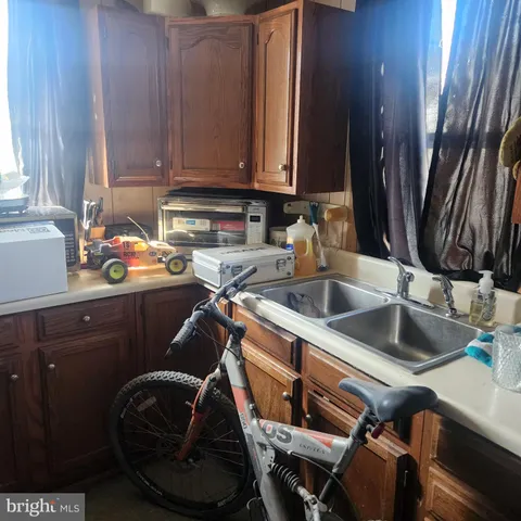 a bathroom with a toilet and a sink