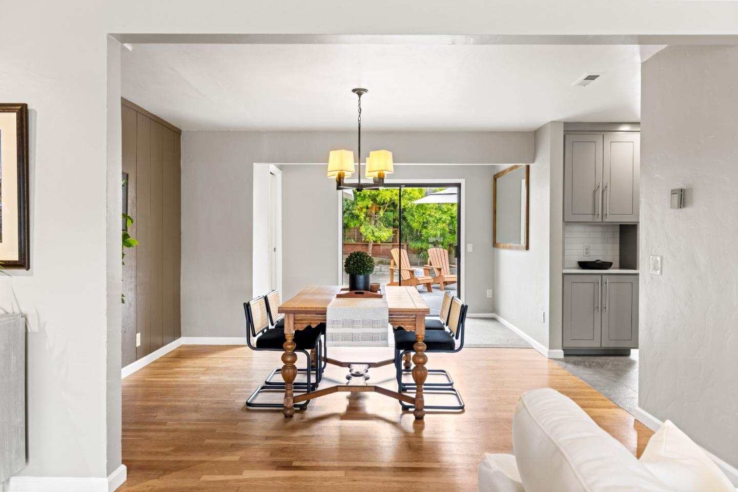 329 Stuart Avenue Pacific Grove, CA 93950 - Photo 5 of 21 a view of a livingroom with workspace and a window