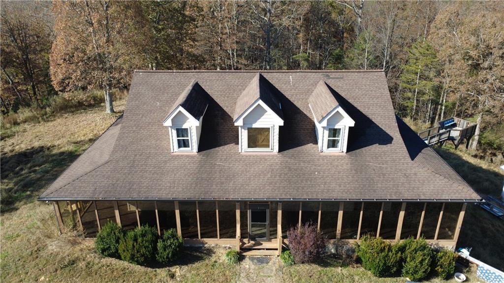 1350 Stivers Road Jasper, GA 30143 - Photo 58 of 70 a aerial view of a house with yard and sitting area