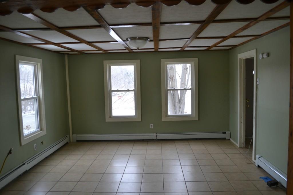 377 East Dover Road Dover-Foxcroft, ME 04426 - Photo 5 of 20 Living Rm / Dining / Laundry Hook up