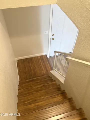 a view of wooden floor