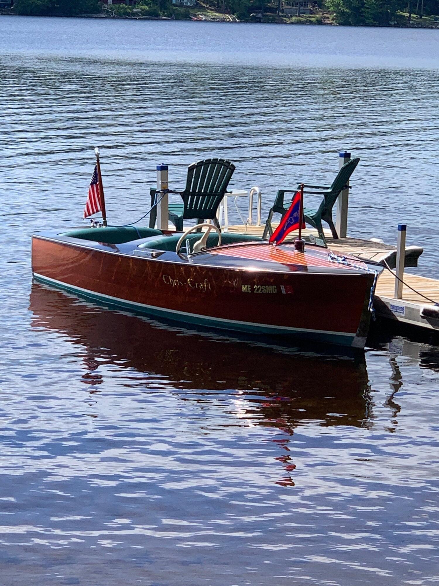 711 Biscay Road Bremen, ME 04551 - Photo 37 of 39 1940 Chris Craft Runabout Deluxe