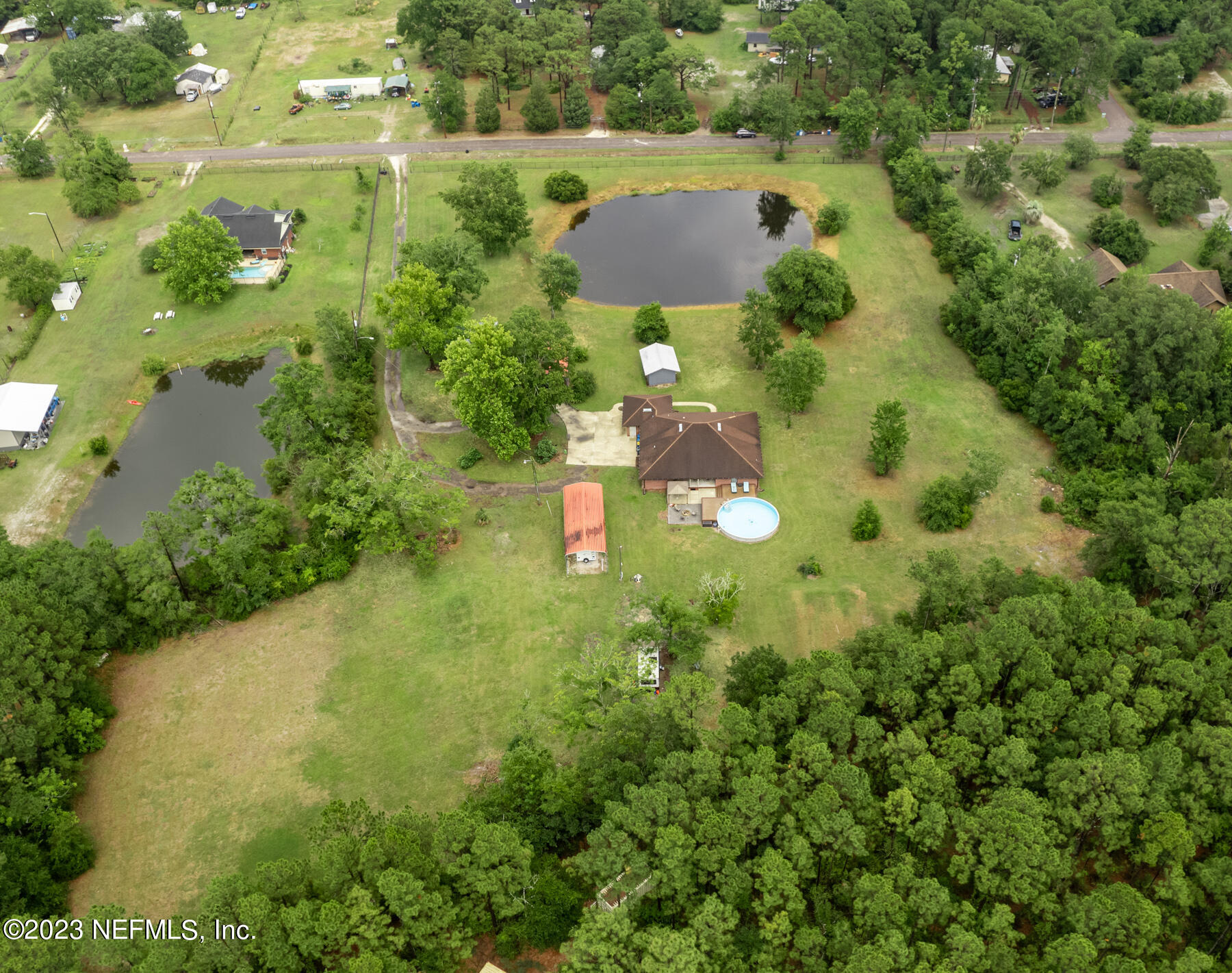 14322 Grover Road Jacksonville, FL 32226 - Photo 38 of 41 42 aerial looking east