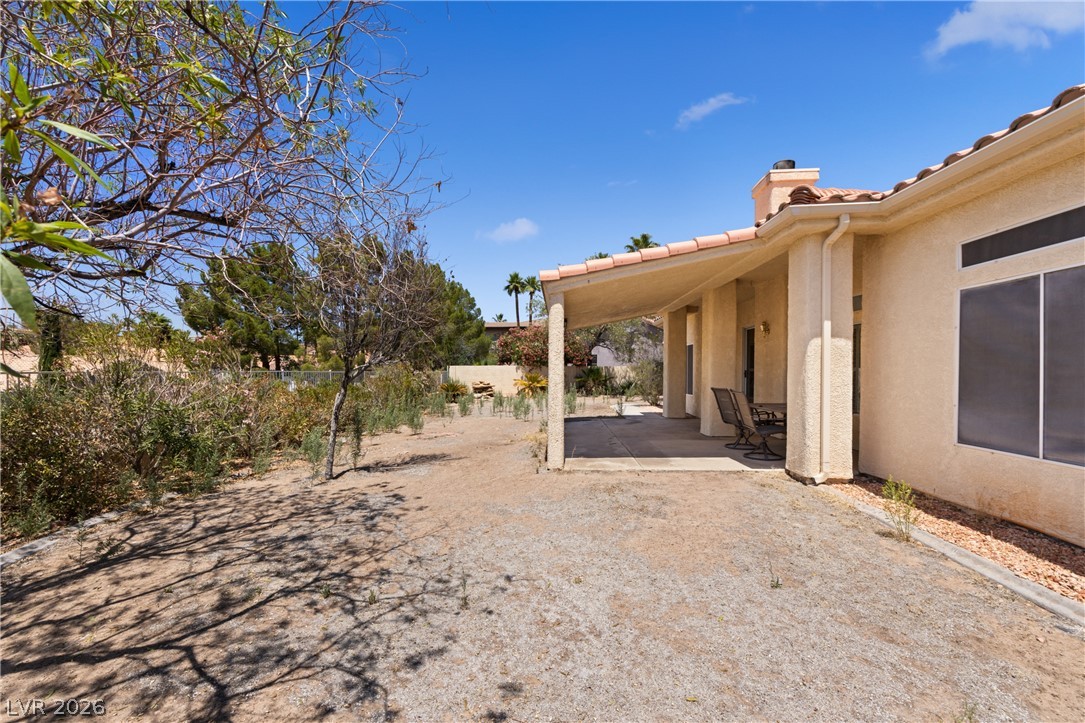 649 Rancho Circle Mesquite, NV 89027 - Photo 45 of 73 Enjoy outdoor living with this expansive patio, perfect for relaxing and entertaining.