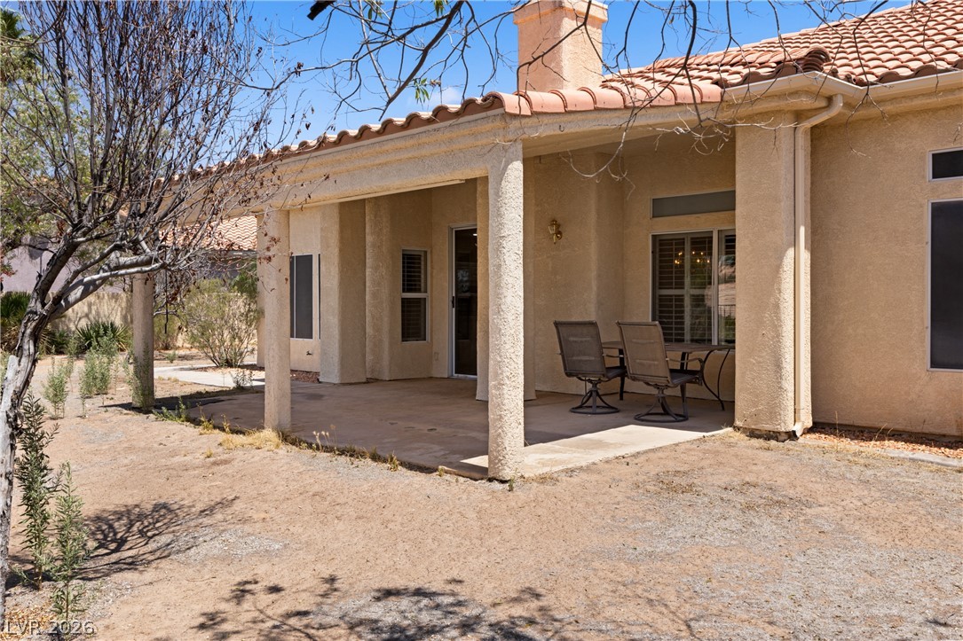 649 Rancho Circle Mesquite, NV 89027 - Photo 46 of 73 This private patio offers a serene outdoor space, perfect for relaxing or entertaining.