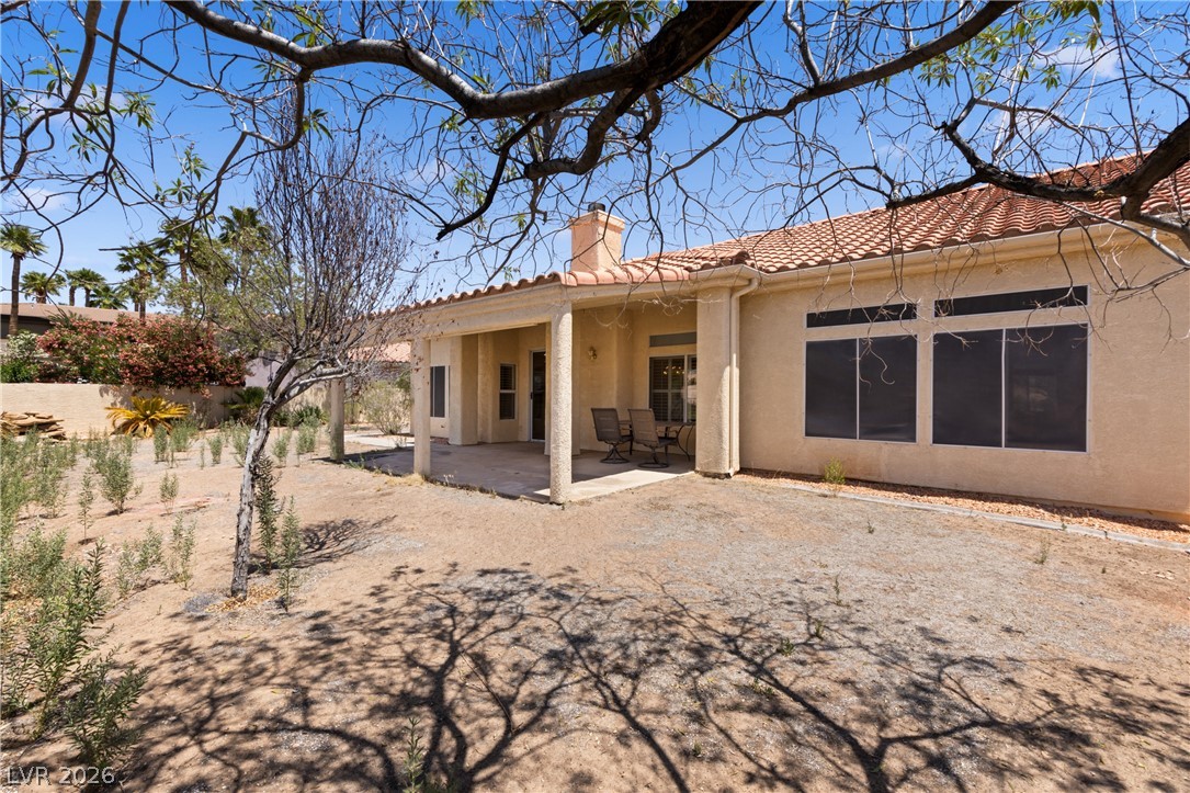 649 Rancho Circle Mesquite, NV 89027 - Photo 54 of 73 This charming home offers a spacious patio area, perfect for outdoor relaxation.