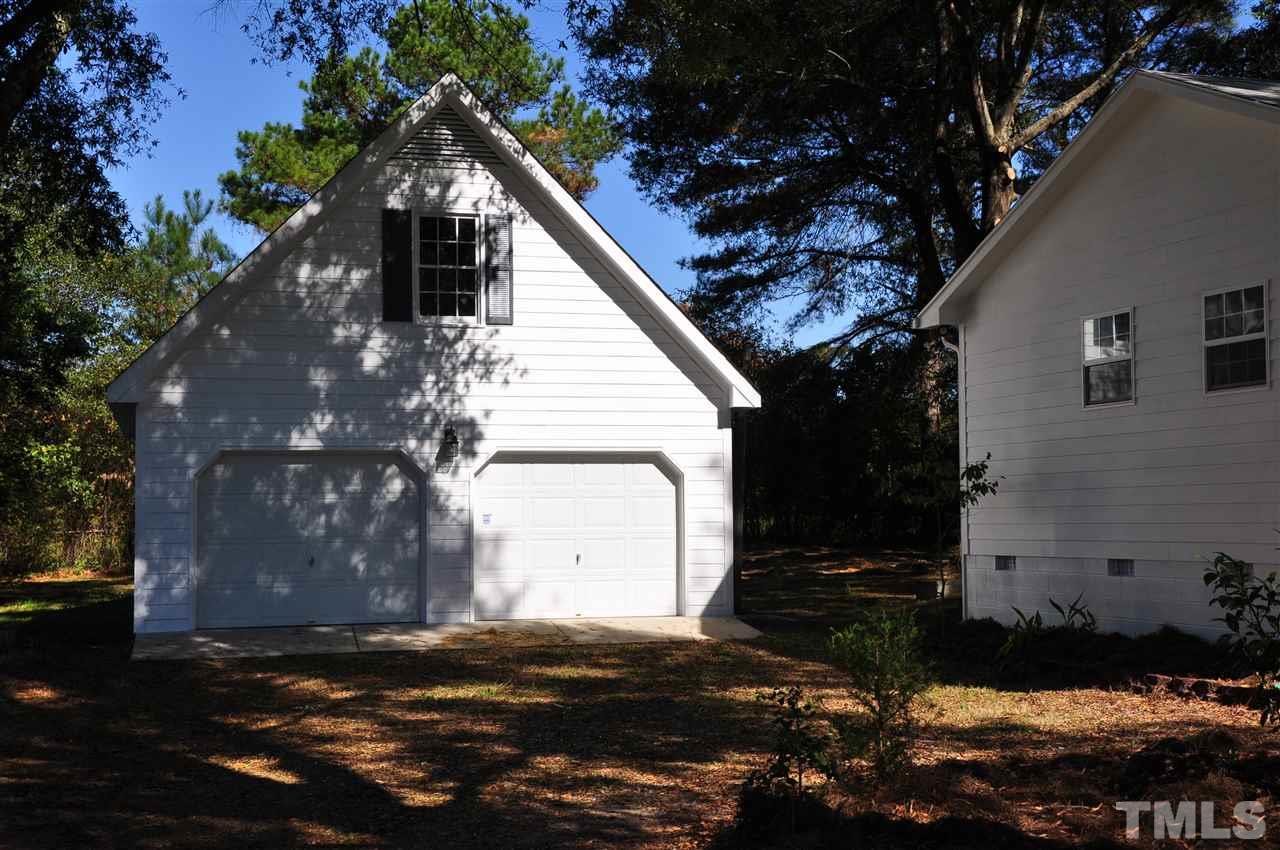 3353 Leonard Road Raleigh, NC 27610 - Photo 22 of 24 a view of backyard of house
