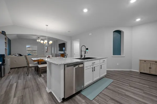 a view of an outdoor space and a yard