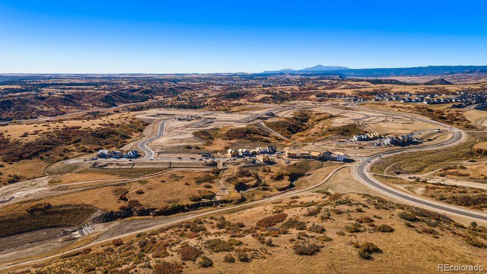 3867 Freestone Point Castle Rock, CO 80108 - Photo 20 of 38 an aerial view of a house