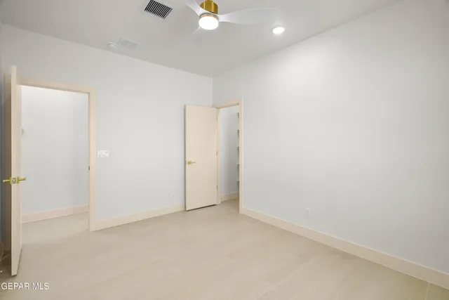 a close view of closet