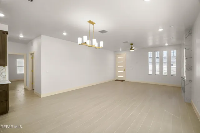 a floor to ceiling window in a room