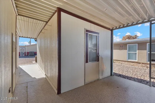 a view of a house with a roof deck
