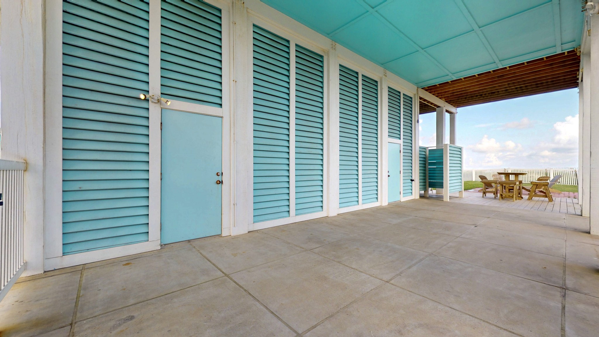 1822 Redfish Lane Crystal Beach, TX 77650 - Photo 27 of 28 a view of a room with a large window