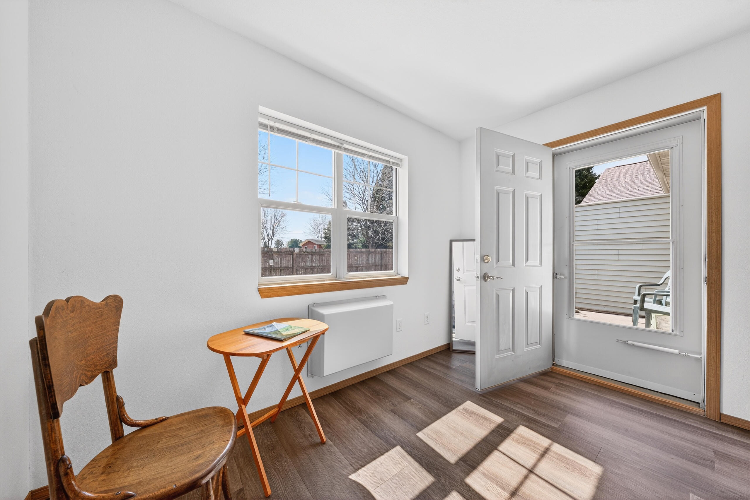 112 Market Square, Unit 152 Wautoma, WI 54982 - Photo 20 of 85 Bedroom 2 has a back door leading to private patio in every unit.