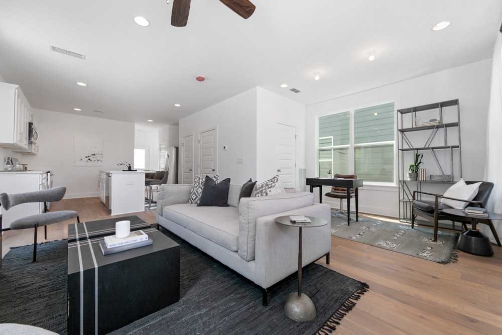 422 Creative Way Madison, TN 37115 - Photo 13 of 42 a living room with furniture and a wooden floor