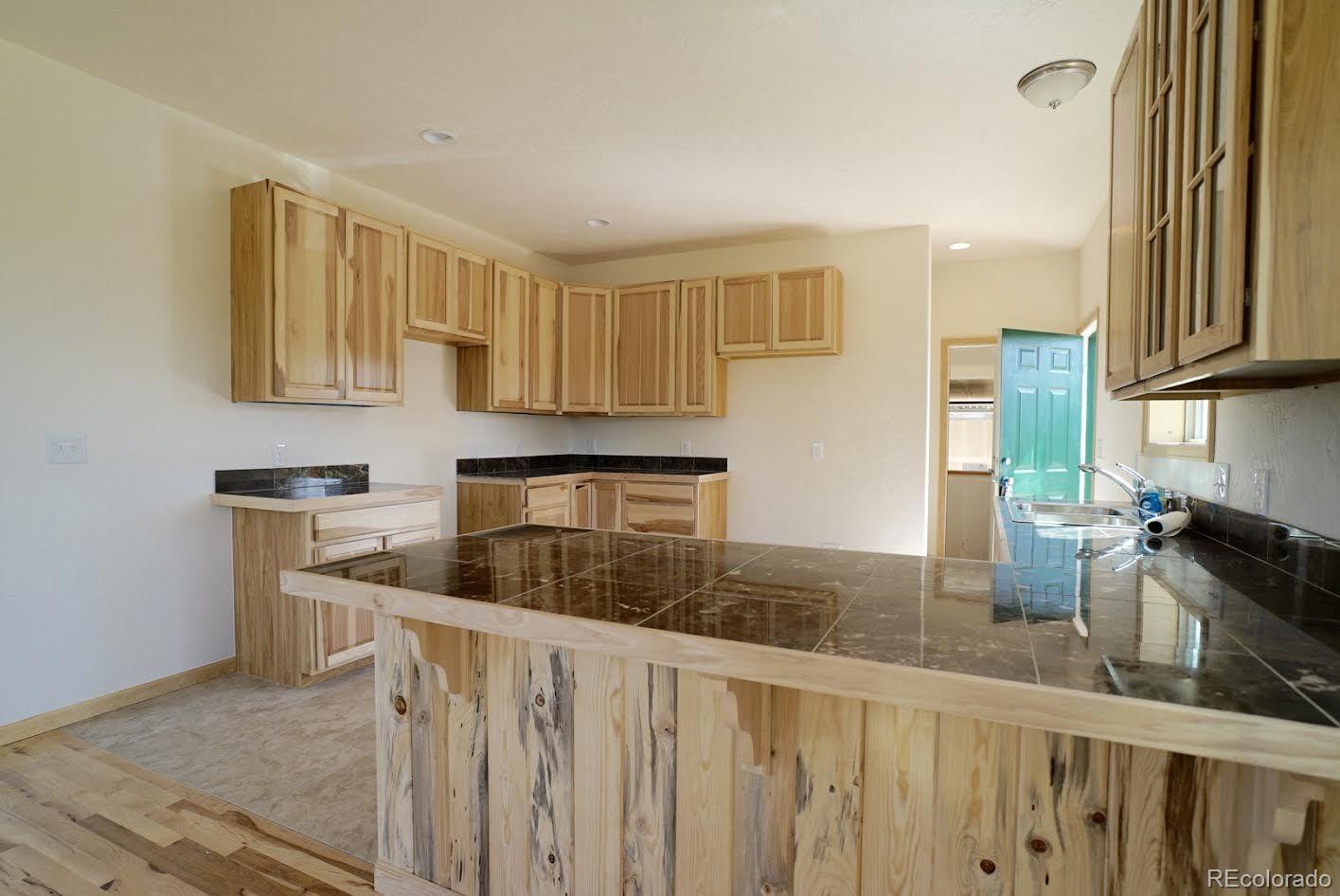 311 Quartz Circle Bailey, CO 80421 - Photo 5 of 30 a kitchen with stainless steel appliances granite countertop a sink and a stove