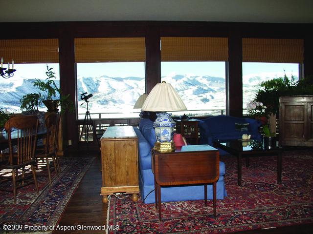 1617 Gateway Road Snowmass, CO 81654 - Photo 6 of 17 Living Room With View
