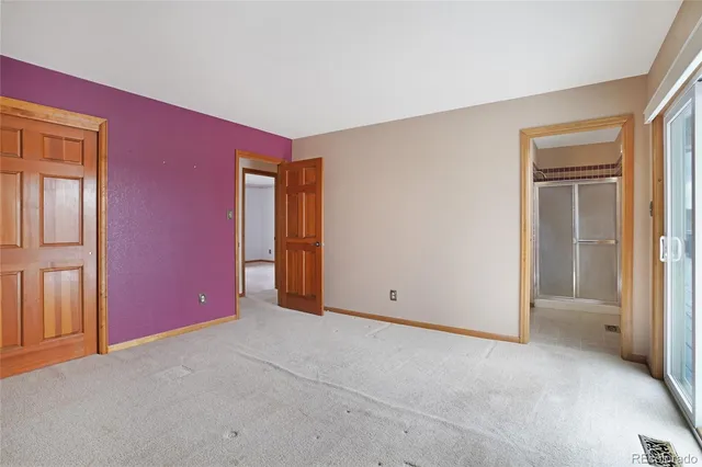 a view of empty room