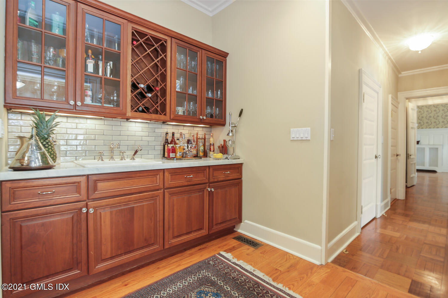 1 North Street Greenwich, CT 06830 - Photo 14 of 36 a kitchen with stainless steel appliances granite countertop a refrigerator and a sink