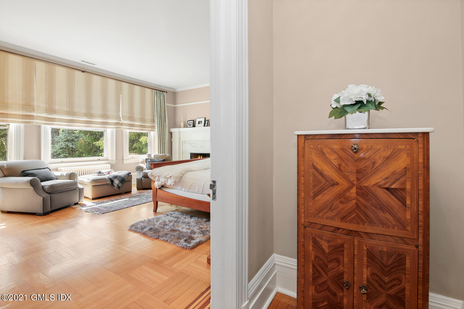 1 North Street Greenwich, CT 06830 - Photo 21 of 36 a living room with furniture and a large window