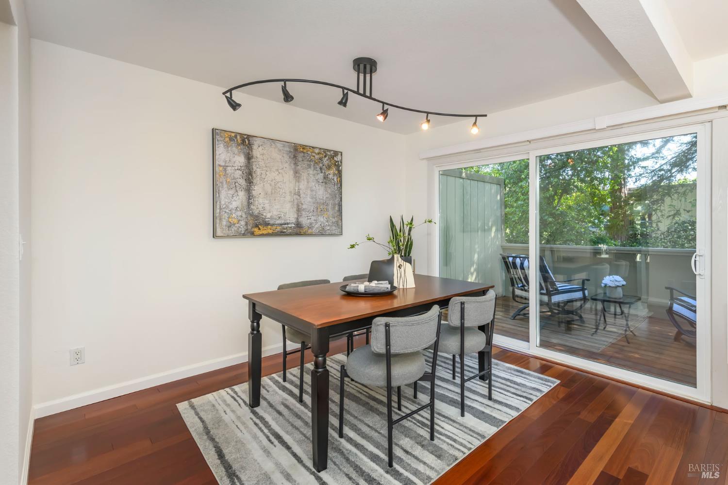 36 Schmidt Lane San Rafael, CA 94903 - Photo 4 of 31 a view of a dining room with furniture wooden floor and next to a window