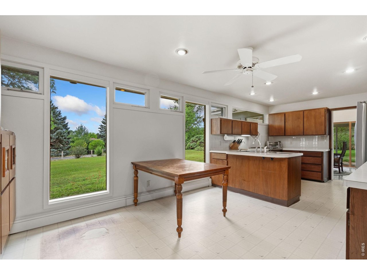 1909 Turnberry Road Fort Collins, CO 80524 - Photo 16 of 50 Kitchen with views south