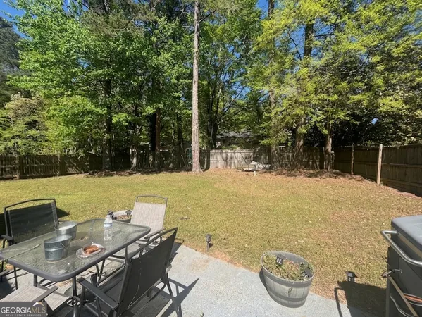 a view of outdoor space yard and patio