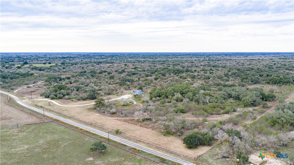 618 McGuill Road Goliad, TX 77963 - Photo 23 of 48 a view of a outdoor space with mountain view