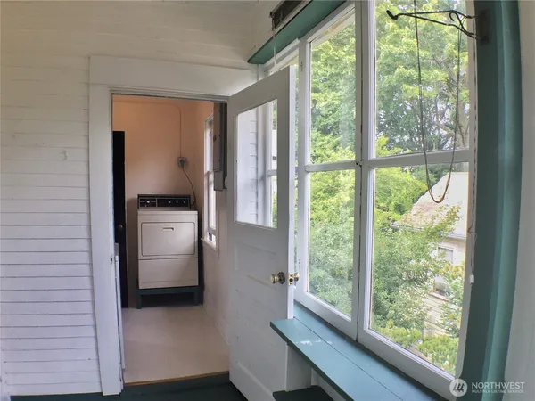 a view of empty room