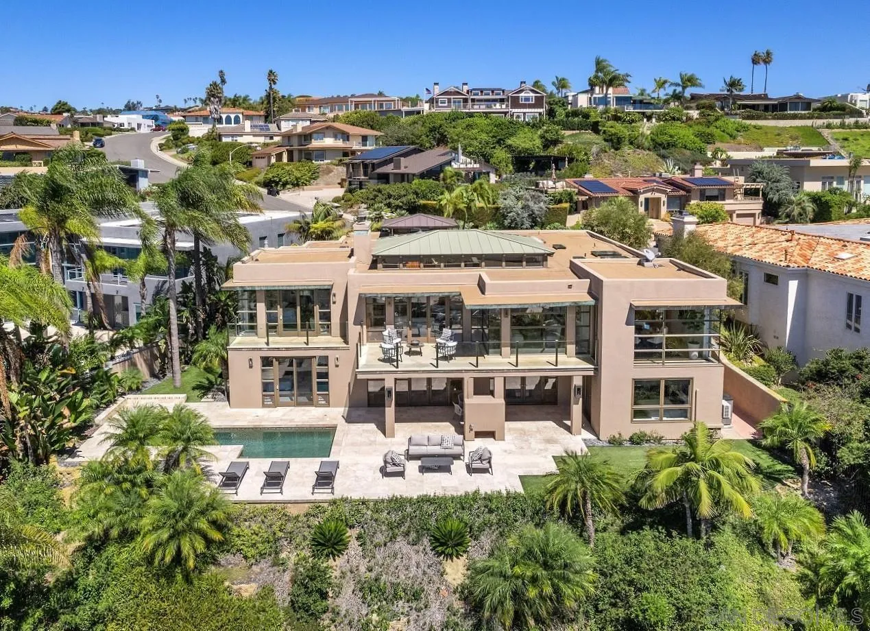 5486 Rutgers Road La Jolla, CA 92037 - Photo 40 of 47 a view of a house with a big yard and large trees