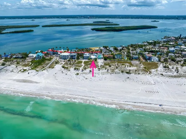 a view of a lake with a big yard