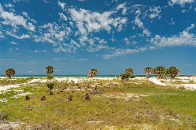 a view of water field