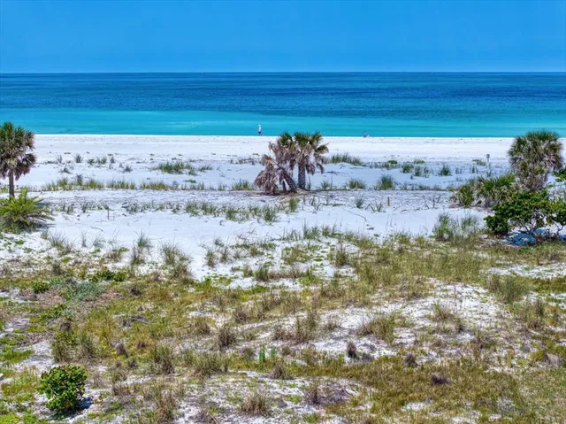 a view of a yard with a house