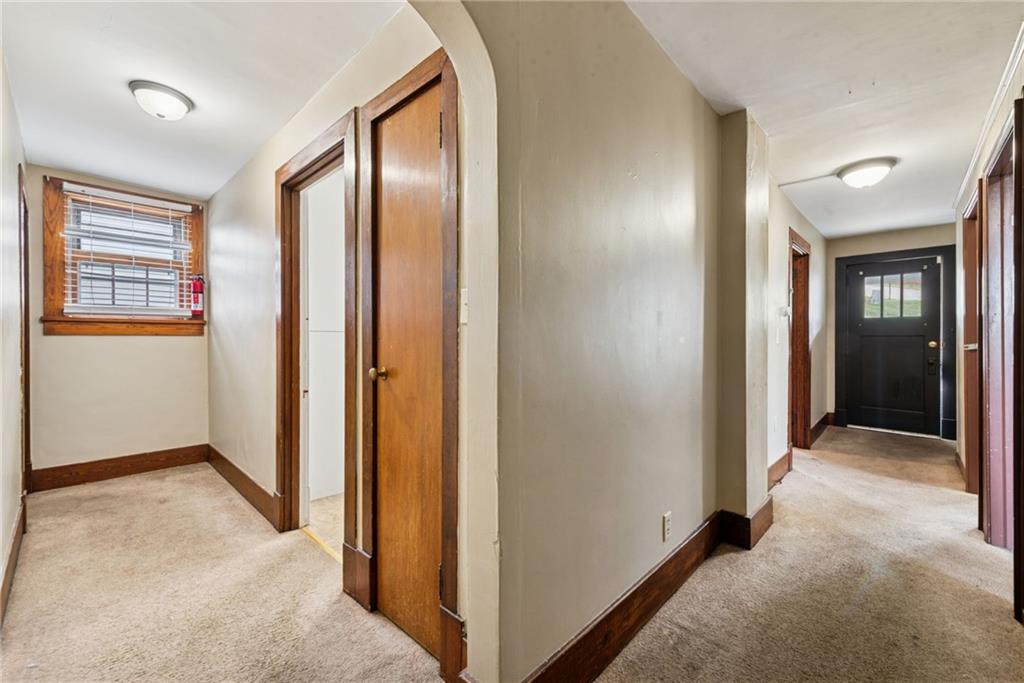 1442 Rostraver Street Monessen, PA 15062 - Photo 20 of 29 a view of hallway with livingroom