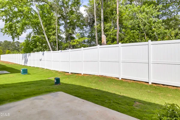 a view of an outdoor space and a yard