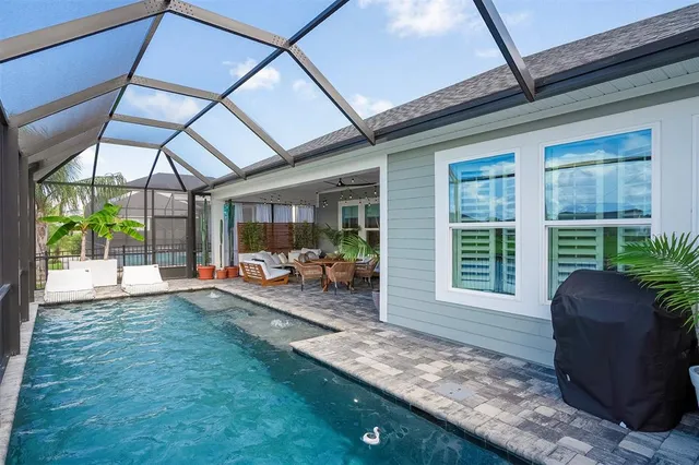 a view of a street with a building in the background