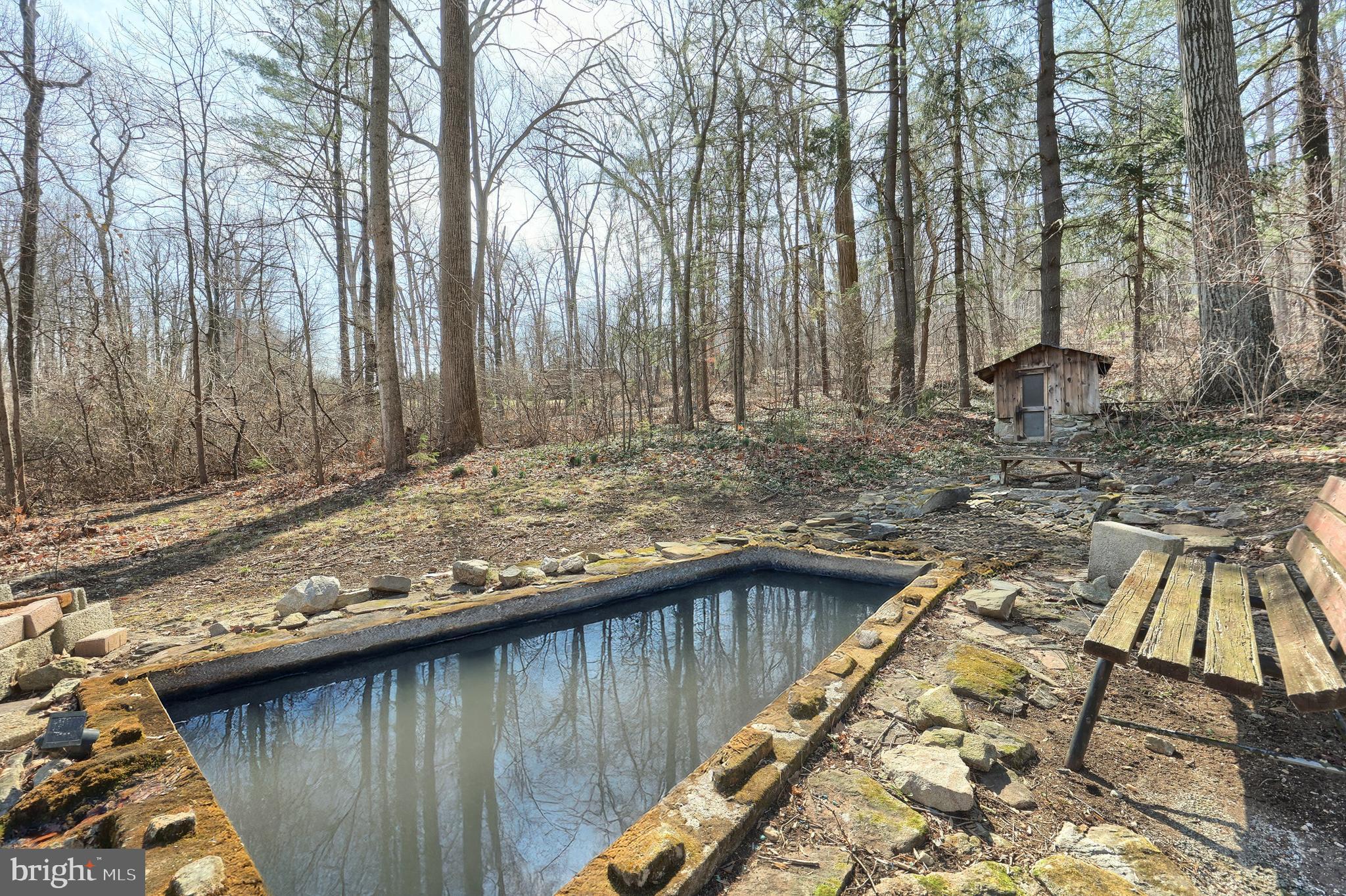 6227 Pigeon Hill Road Spring Grove, PA 17362 - Photo 30 of 50 a view of a backyard with wooden fence