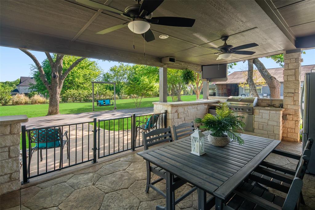 1814 Stacy Road Fairview, TX 75069 - Photo 19 of 33 Covered outdoor living center