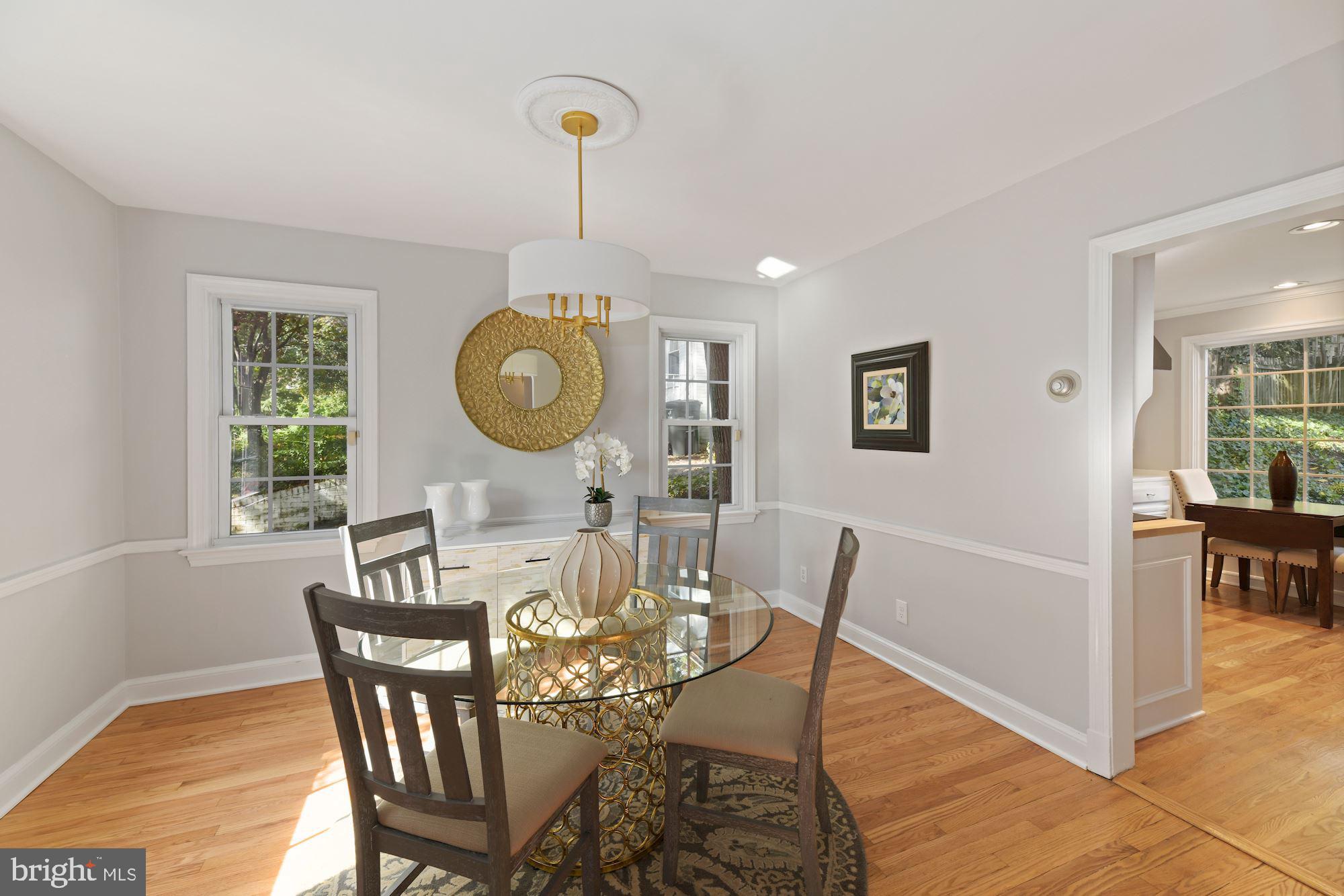 2729 South Arlington Ridge Road Arlington, VA 22202 - Photo 10 of 38 Dining Room adjacent to Kitchen