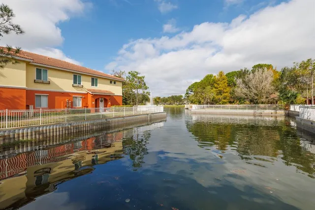 a view of building with lake view