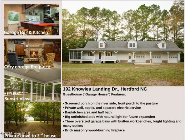 $1,450,000 | 198 Knowles Landing Drive, Hertford, NC 27944