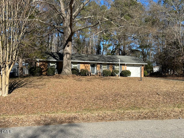 4404 Regis Avenue Durham, NC 27705 - Photo 4 of 4 a front view of a house with a yard covered with snow