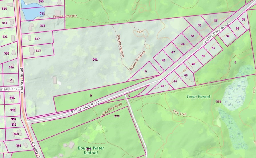 541 County Road Bourne, MA 02559 - Photo 4 of 6 a close up of a street sign