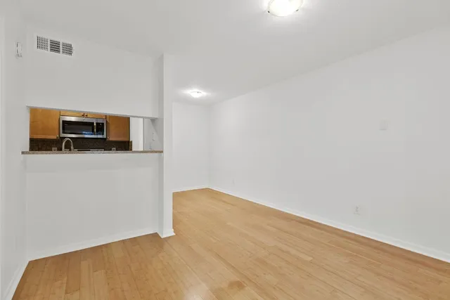 a view of a kitchen with an oven
