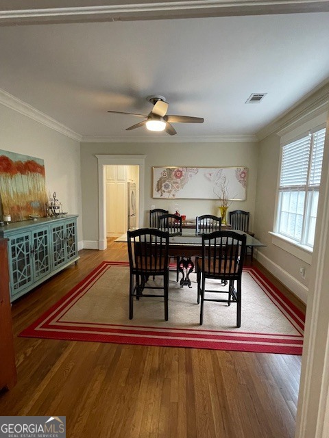 311 3rd Street Manchester, GA 31816 - Photo 16 of 61 a view of a dining room with furniture window and wooden floor