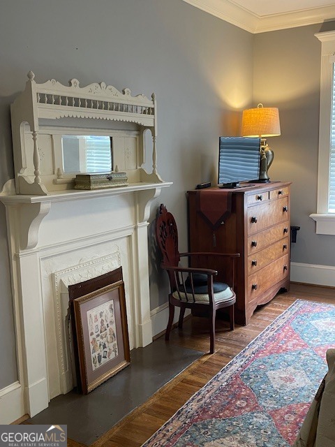 311 3rd Street Manchester, GA 31816 - Photo 29 of 61 a living room with furniture and a fireplace