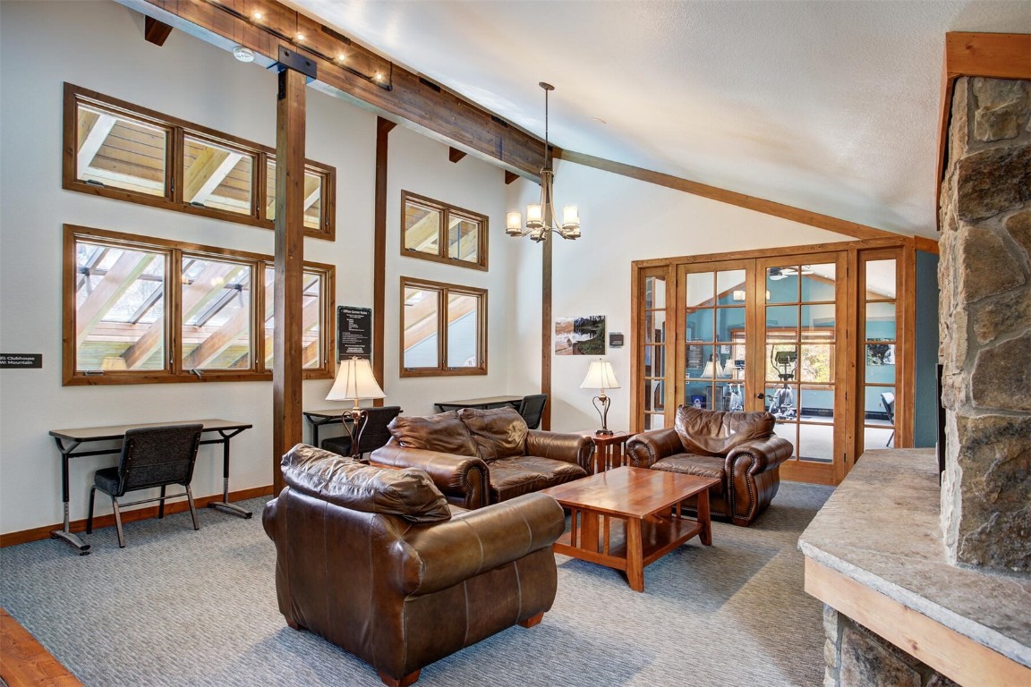 570 Bills Ranch Road, Unit 115 Frisco, CO 80443 - Photo 29 of 31 a living room with furniture and a large window