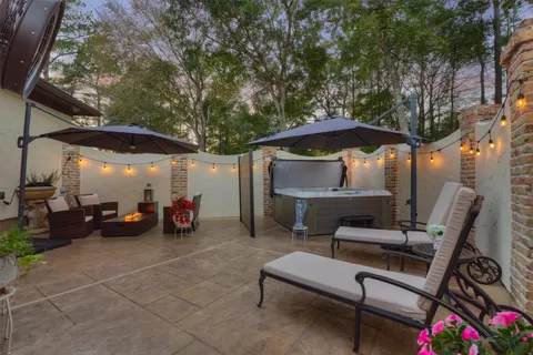 a view of a house with patio